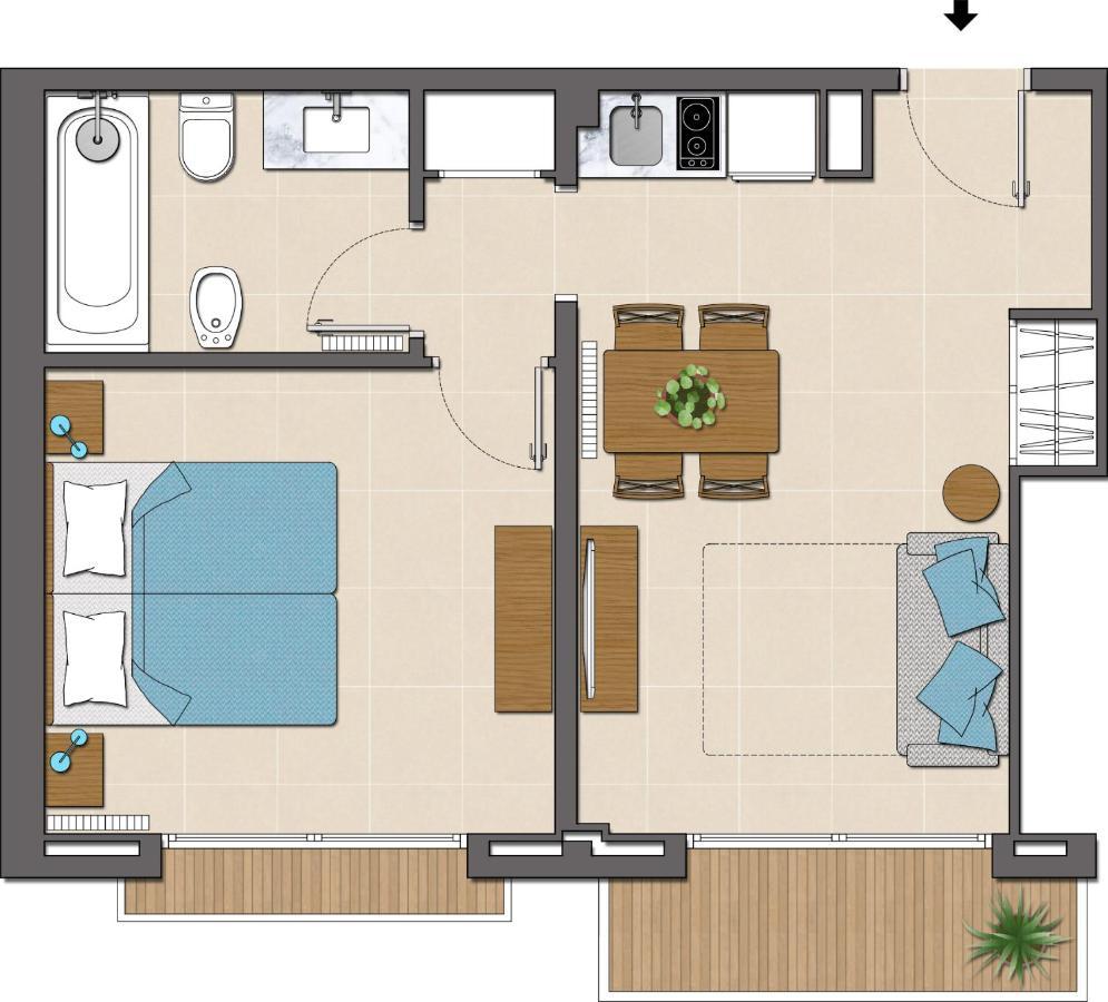 Apartaments Tropic โยเรตเดมาร์ ภายนอก รูปภาพ
